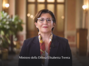 Ministro della Difesa Elisabetta Trenta